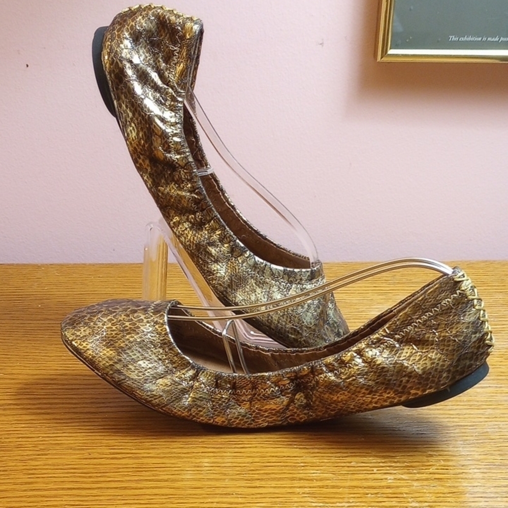 Lucky Brand Brown Sculptural Flats